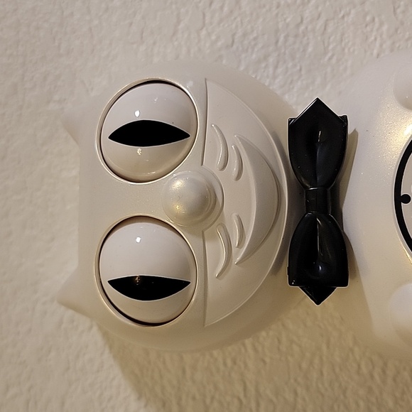 Rare Spirit of 76 Kit-Cat Klock Clock in pearly White - Picture 2 of 6